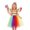 Multicolor, variant on Vividxx Girls Dress Rainbow Fairy Dress For Girls Tutu Party Gown Sparkling For Theme Celebration And Stage Performance 0-12 Month