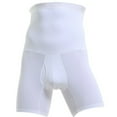 thumbnail image 2 of Men'S Compression High Waist Boxer Shorts Tummy Slim Body Shaper Fitness Girdle Pants, 2 of 6