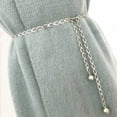 thumbnail image 4 of SIfdSeng Minimalist Chain Waist Belt Punk Hop Style Adjustable Metal Chain Jewelry, 4 of 5