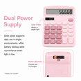 thumbnail image 4 of ZGDong Office Desktop Calculator 12-Digit Basic Standard Calculator with Large LCD Display Dual Power Solar Handheld Desktop Calculator for Office School Home Business, 4 of 8