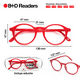 thumbnail image 4 of Lentes de Lectura B+D Loop Readers Rojo B+D Loop Readers, 4 of 8