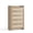 Light oak, variant on 5 Drawers Rattan Tall Dresser 46 Inch Boho Chest of Drawers Large Storage Cabinet for Bedroom Closet Living Room Hallway Nursery Entryway - Light Oak