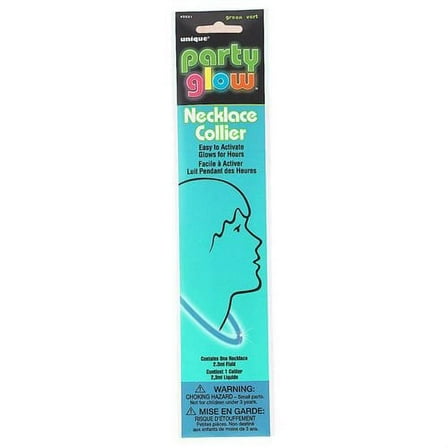 Glow Necklace, 20 in, Pink, 1ct (Pack of 16)