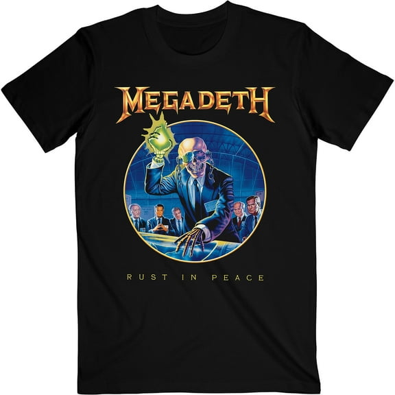 Megadeth Unisex T-Shirt Rust In Peace Anniversary (Small)
