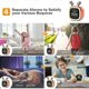 thumbnail image 4 of Rechargeable Wooden Night Light Alarm Clock With Adjustable Brightness, 4 of 5