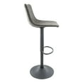 thumbnail image 2 of LeisureMod Tabouret de Bar Moderne Réglable Tilbury avec Repose-Pieds & Pivotant à 360 Degrés Ensemble de 2, 2 of 4