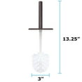 thumbnail image 4 of Toilet Brush and Holder, Toilet Bowl Brush for Bathroom, Toilet Cleaner, Odor Free, Bronze, 4 of 7