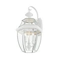 thumbnail image 6 of Livex Lighting Monterey 3 Light Outdoor Wall Lantern, 6 of 7