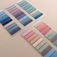 thumbnail image 4 of GoXteam Waterproof Rectangular Sticky Notes, 1.73" x 0.43", 60 Colors, 1200 Pads, 6 Pack, 4 of 7