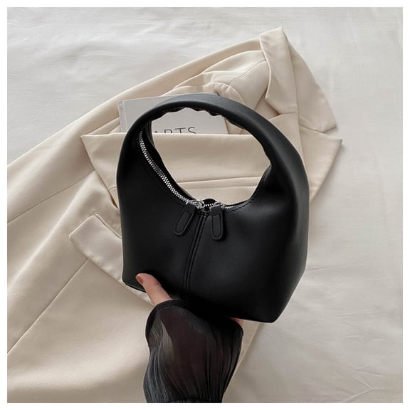 Fashionable and simple candy-colored fresh and elegant handbag for women