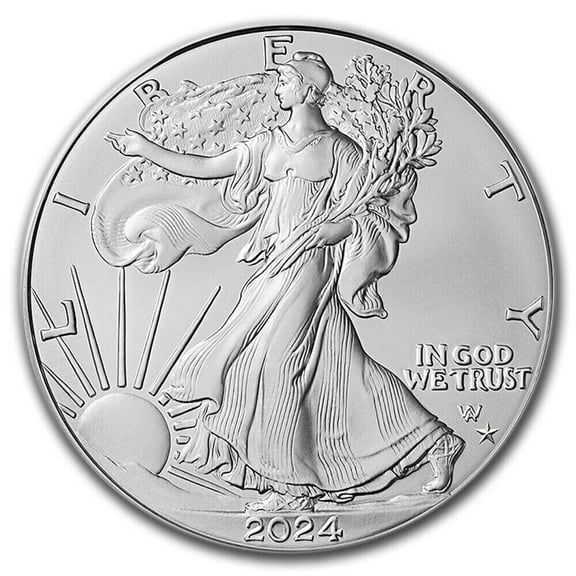 American Silver Eagle Coin Star Privy 2024 (P) $1 1 oz .999 Fine Silver