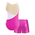 thumbnail image 2 of YEAHDOR Kids Girls Sequins Faux Diamonds Adorned Ballet Dance Gymnastics Leotard,Sizes 4-16, 2 of 7
