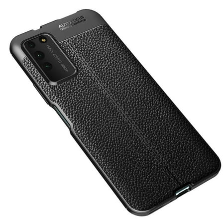 For Huawei Honor X10 Litchi Texture TPU Shockproof Case
