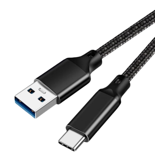 Cable de datos USB a tipo C Cable de carga carcasa de aluminio Cable de alta velocidad Cable de datos de disco duro carga rápida