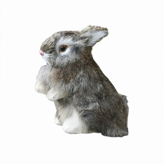 Fridja Easter Simulation Plush Rabbit Toy Cute Rabbit Doll Home Decoration Gift Xmas Gift