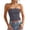 Dark Gray, variant on Women's Bandeau Tube Top with Built-in Cups, Strapless Off Shoulder Summer Top with Removable Padding, Y2K Sleeveless Cami for Teen Girls Daily Going Out Khaki