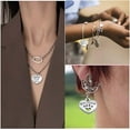 thumbnail image 6 of 80pcs Mini Heart Shape Word Charms Alloy Engraved with Various Message Word Dangle Pendants with a Box for DIY Bracelet Necklace Jewelry Making Gift, Antique Silver, 6 of 7