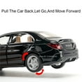 thumbnail image 5 of 1:32 C260L E300L Alloy Diecast Model Toy Car 6 Doors Opened Sound Light Pull Back Rubber Tires Miniature Vehice for Kids Present, 5 of 9