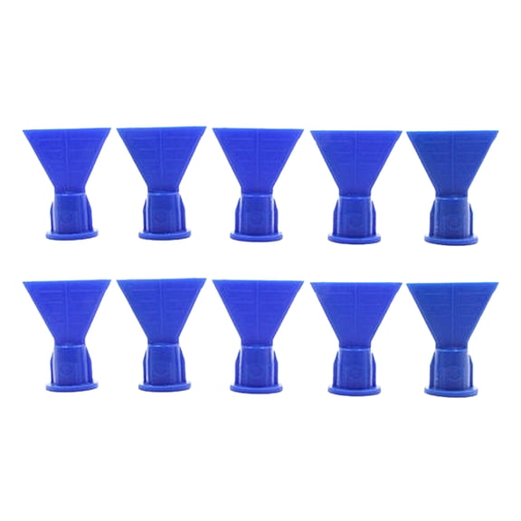 10 Pcs Shape Cone Nozzles for Cartridge Caulking Spare Part Nozzle Tips Practical Silicon Sealant Dispenser