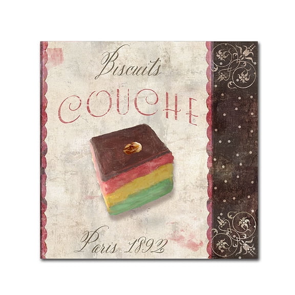Trademark Fine Art "Patisserie XIV" Canvas Art by Color Bakery