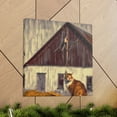 thumbnail image 6 of Barn Cat Lazing About - Canvas, 6 of 10