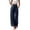 *Navy, variant on VBVC Women's High Waisted Wide Leg Yoga Pants , Flowy Stretchy Trousers For Women,Ladies' Casual Palazzo Pants with Pockets,Army Green,S-2XL