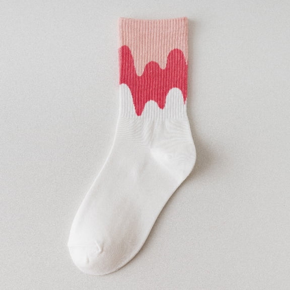 Vedolay Sock Women's Crew Socks Embroidered Mini Crew Socks Soft Casual Above Ankle Socks,G One Size