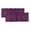 Purple Purple, variant on 2 Pack Valances for Windows, Dark Brown Window Valances for Living Room/Bedroom/Bathroom, Vintage Country Monochrome Chocolate Color Light Filtering Kitchen Curtain Valance 42"W x12" L