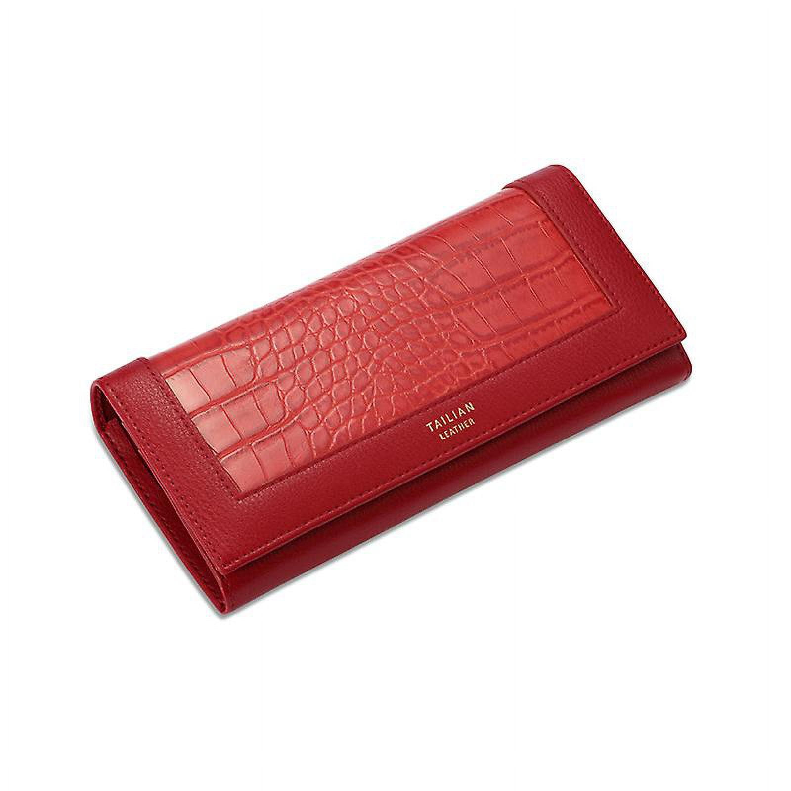 Ladies leather clutch wallets online