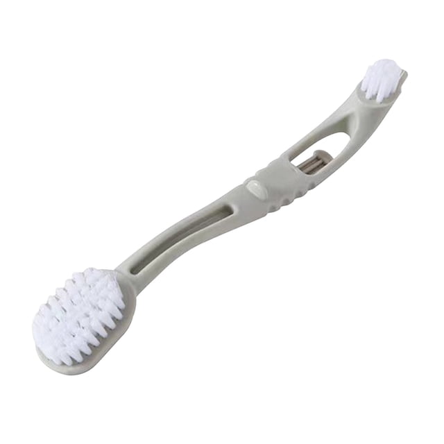 Cepillo de Limpieza de Grietas con Cepillos Rígidos de Nylon para Limpiar Esquinas Azulejos Duchas Puerta Pistas Pisos, Cepillo Rígido 22x3cm