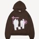 thumbnail image 3 of Sudadera con capucha Y2K, nueva sudadera con capucha con estampado retro gótico de gran tamaño, ropa de calle informal holgada estilo punk, harajuku y hip-hop para hombres y mujeres, 3 of 5