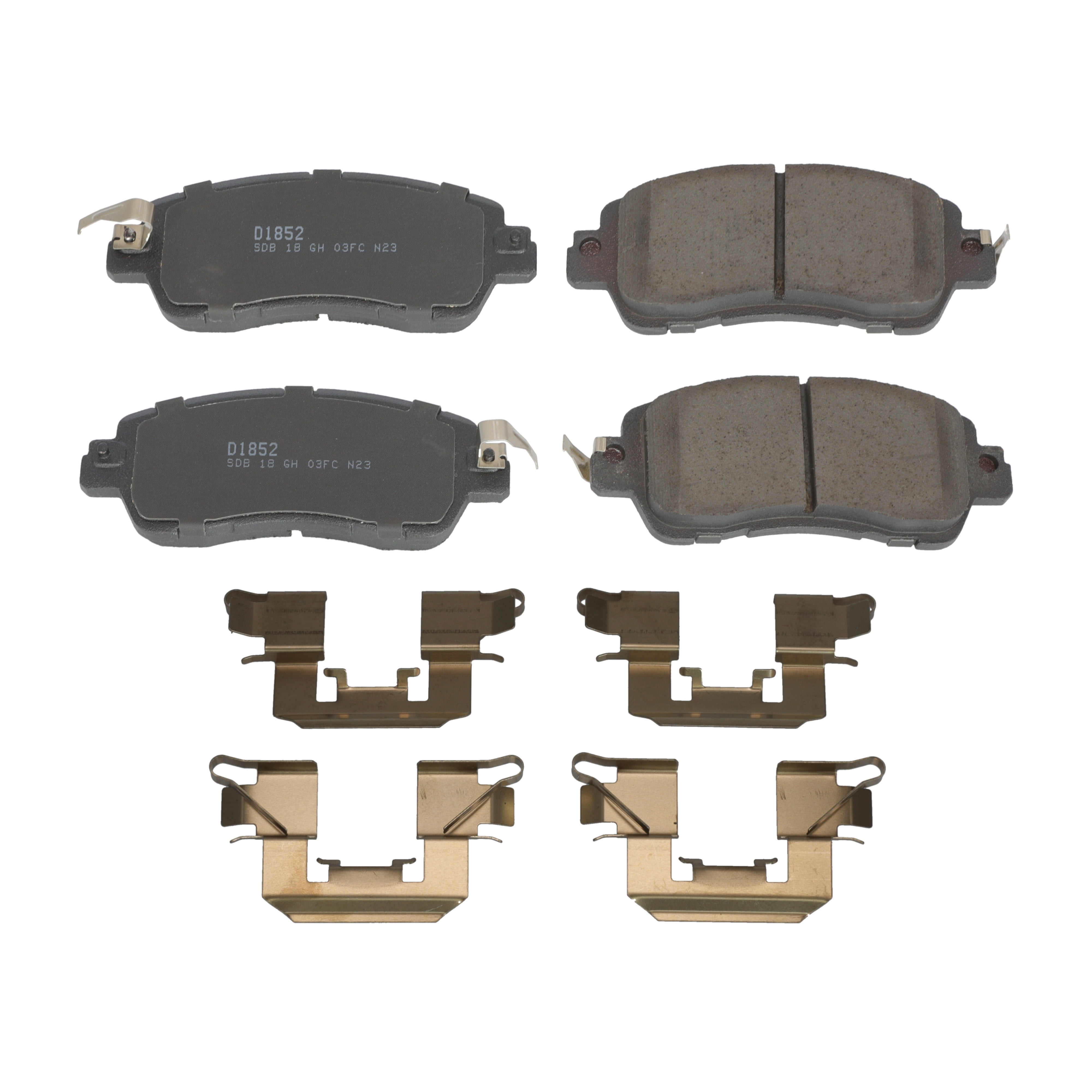 Winstop Brake Pad Set, Front WS.1852.0.C, Toyota Yaris 2020-2019