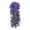 Purple, variant on Artificial Hanging Plants Faux Trailing Silk Blooms, UV Resistant Faux Flowers for Outdoor Planters, Realistic Basket Decor for Front Door Porch Patio Garden Decor