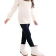 thumbnail image 5 of Yuanyu 2-12T Girl Leggings Footless Fleece Lined Warm Winter Leggings Skinny Tights Stretchy Printing Full Length Legging Pants, 5 of 8