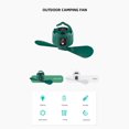 thumbnail image 3 of CHOK USB Rechargeable Outdoor Camping Hiking Tent Ceiling Hung Fan Portable Detachable Hung Fan with Remote Controller Multifunctional Fan Bedroom Fan, 3 of 7