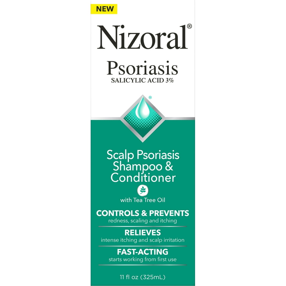 Nizoral Psoriasis Scalp Shampoo and Conditioner, 11 Oz