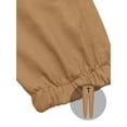 thumbnail image 5 of Zylanna Men's Cargo Pants, Loose with Drawstring Multi Pockets Elastic Waist Straight Leg Pants for Men Khaki, 5 of 9