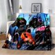 thumbnail image 1 of Manta de franela de dibujos animados para niños, manta cálida y súper suave para cama de viaje, sofá, cama, regalos, Monster Truck, 1 of 4