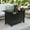 40"-Black, variant on Clouddwell 40" Brown Propane Fire Pit Table, 50,000 BTU Outdoor Gas Firepit with Lava Rocks, Removable Lid & Waterproof Cover for Patio Brown