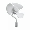 thumbnail image 2 of HIBIBUD E27 Screw Mini Fan Small Whirlwind Socket Fan Light Portable Bathroom Kitchen Silent Ceiling Fan Strong Wind, 2 of 7