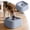 Grey, variant on No-Spill Dog Water Bowl - Floating Design Portable Pet Drinking Bowl for Indoor & Outdoor Use