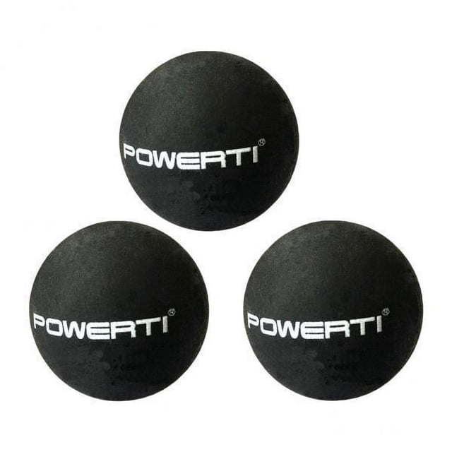 Paquete De 3x3 Pelotas De Goma De Doble Punto Amarillo Para Squash, Pelotas De Práctica Para Entrenamiento De Carreras Sunnimix Bolas de Squash Dos Puntos Amarillos