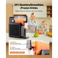 thumbnail image 3 of VEVOR Slushie Machine, 2.6L/88oz No Ice Needed Slushy Machine for Home, Frozen Drink Maker with 5 Preset Programs, Margarita Machine with Self-Cleaning, Frozen Margaritas, Frappés, Milkshake & More, 3 of 10