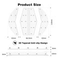 thumbnail image 2 of Almohadilla de snowboard Mellbree Pro-Grade TPU 3D, antideslizante, 2 of 8