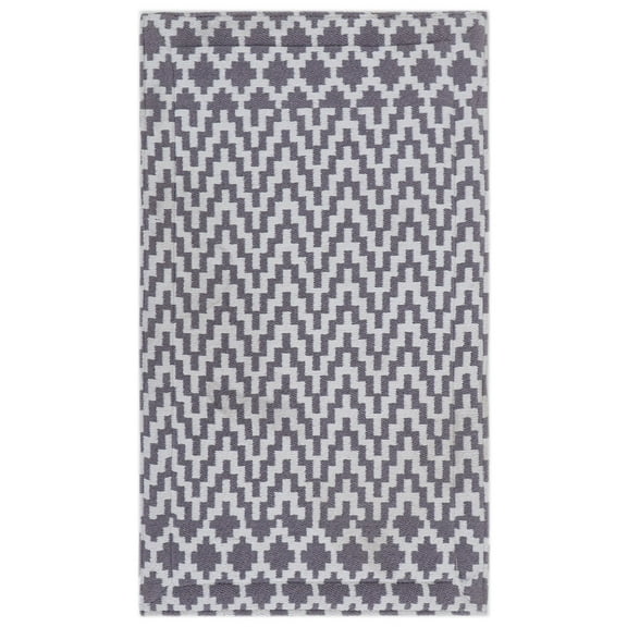 Rugsmith Gray Machine Woven Lobo Anti-Fatigue Kitchen Mat, 20" x 36"