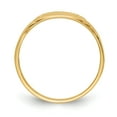 thumbnail image 2 of 14k Yellow Gold Rectangular Baby Signet Ring, 2 of 9