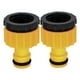 thumbnail image 3 of 2 piezas conectores de grifo de adaptador de junta de acoplamiento 3/4 "1/2" conector rápido ligero adaptador de grifo para jardín shamjiam Conector de grifo de manguera, 3 of 8