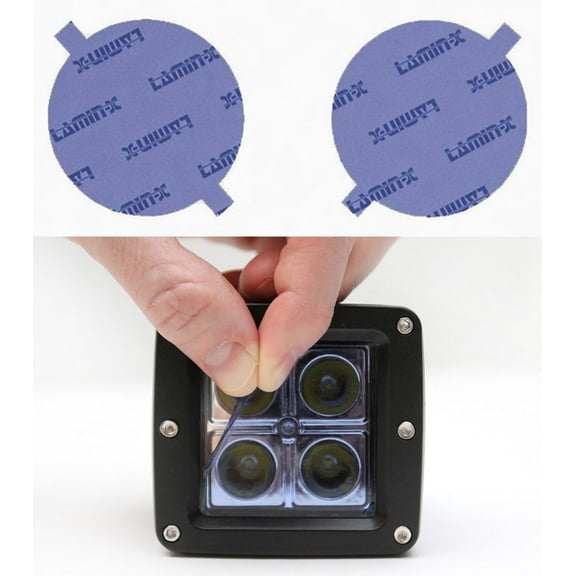 Jeep Grand Cherokee (03-04) Blue Round Fog Light Covers