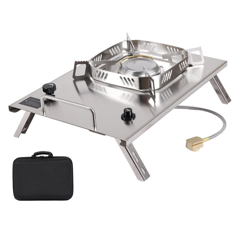 Lylong Camping Trips Camping Stove Outdoor Cooking Stove Compact Gas Cooker For Igt Table Outdoor Stove Copper Construction