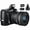 Bright Black, variant on 4K 48MP Autofocus Digital Vlogging Camera,16X Digital Zoom,WiFi,180° Flip Screen,F1.8 Aperture,2 Batteries & 32GB TF Card,Black